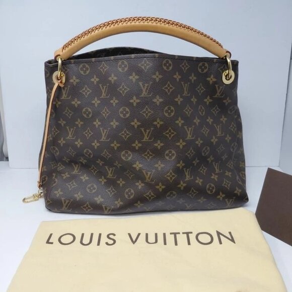 LOUIS VUITTON ARSTY MM HANDBAG - Picture 1 of 5